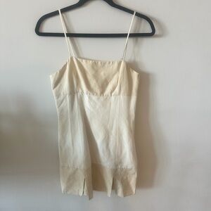 Stone Cold Fox Cream & White Dress